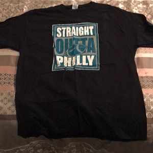straight outta philly eagles tee